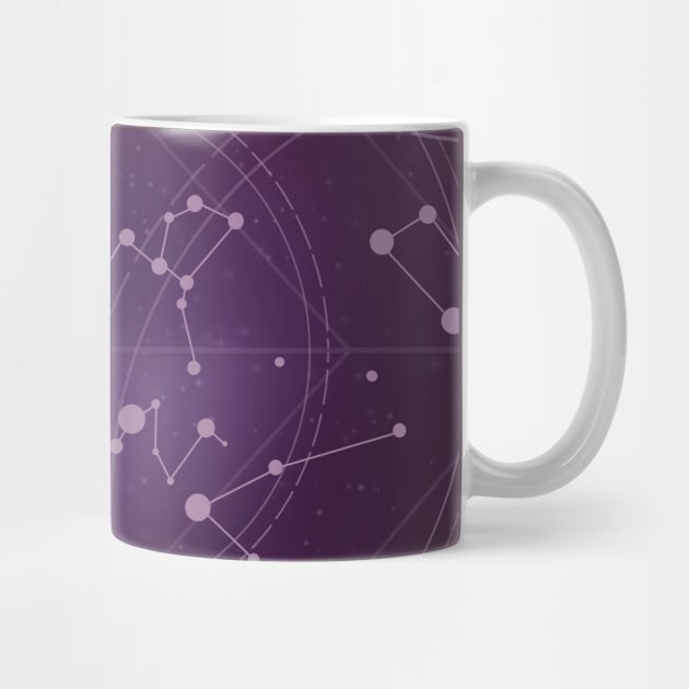 Fake Constellations-Purple by kwardart